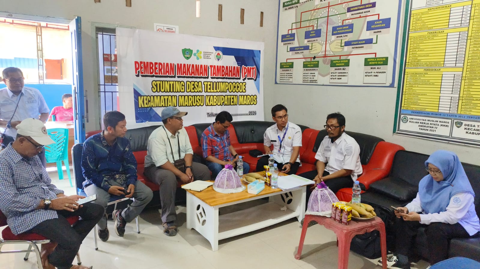Pendampingan Penyusunan Perencanaan Desa Tellumpoccoe Resmi Dilaksanakan
