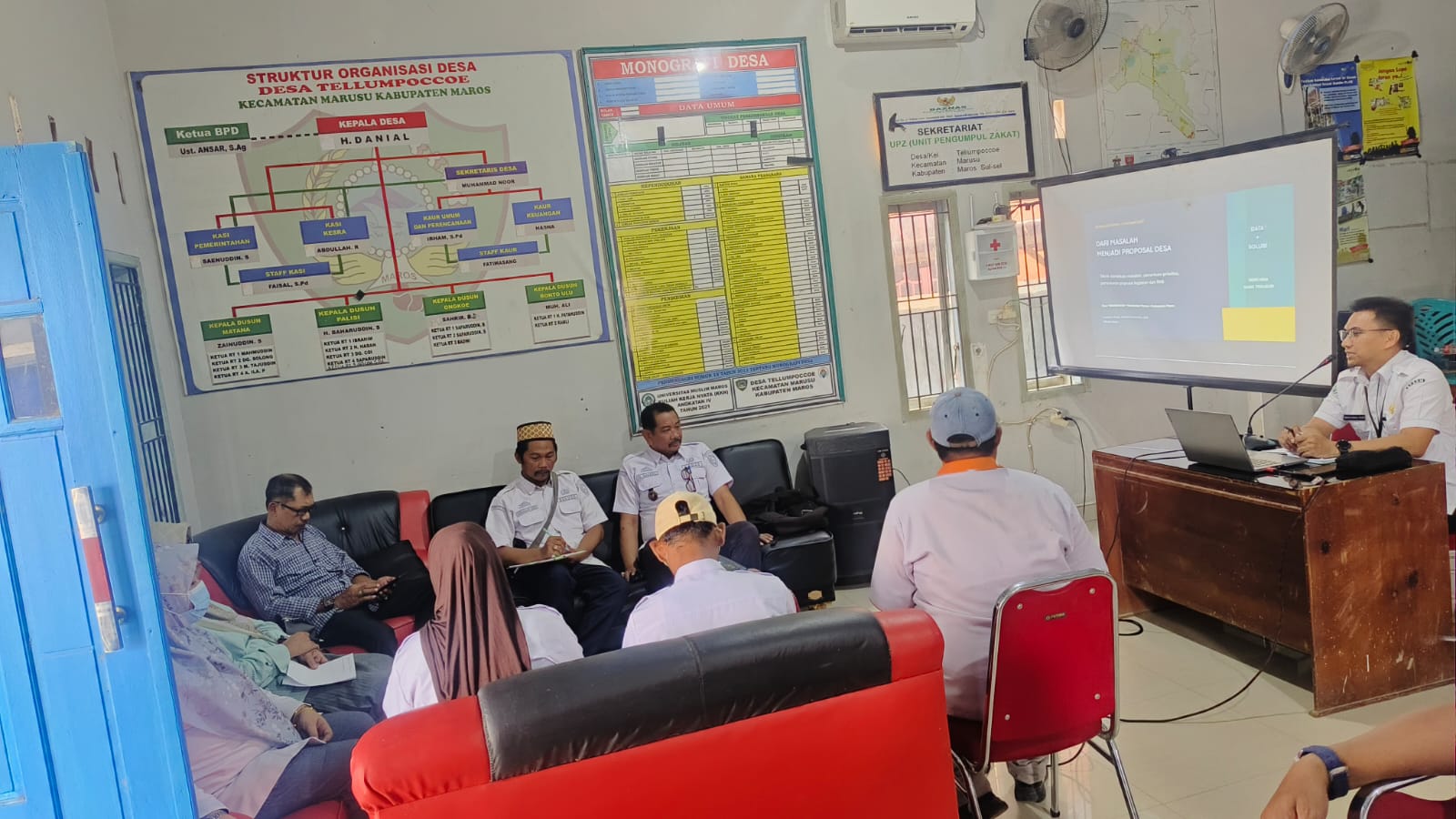 Tingkatkan Kualitas Perencanaan Desa, Pemerintah Desa Tellumpoccoe Gelar Bimtek  Penyusunan Proposal Kegiatan Pembangunan Desa